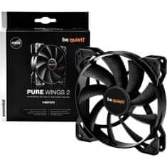 VERVELEY Be Quiet PURE WINGS 2 ventilátor do skrine, PWM 140mm