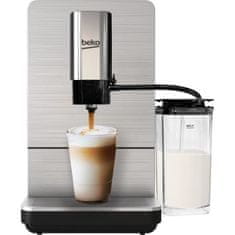 Beko BEKO CEG5331X, Automatické espresso, 1350 W, Integrovaný mlynček na kávu, Kanvička na mlieko, Predná časť z nehrdzavejúcej ocele.