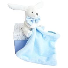 VERVELEY DOUDOU ET COMPAGNIE Kapesník králik, Doudou Blue Box