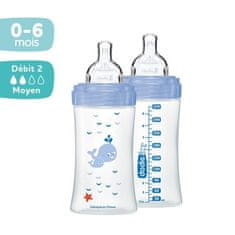 Dodie Dodie, Sada 2 fliaš Sensation + Baby 270 ml