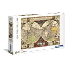Clementoni CLEMENTONI, 36526, 6000 kusov, Starožitná námorná mapa