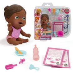 VERVELEY CCB, Cicciobello Amicicci Deluxe Meal Set, Afro Style Girl Model