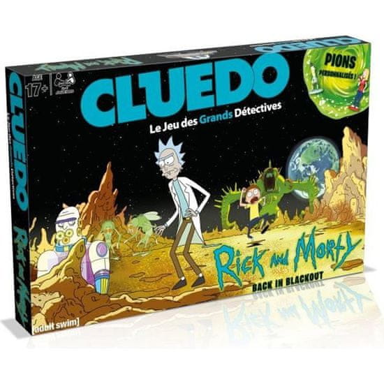 VERVELEY CLUEDO, Rick and Morty, stolová hra, francúzska verzia