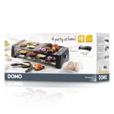 DOMO DOMO DO9190G raclette prístroj pre 8 osôb, čierny