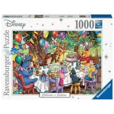 VERVELEY DISNEY WINNIE THE POOH, Puzzle 1000 prvkov, Medvedík Pú (Disney kolekcia), Ravensburger