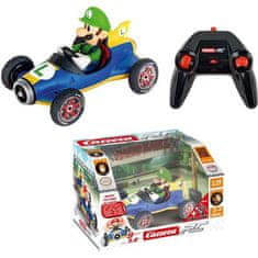 VERVELEY CARRERA, Mario Kart (TM) Mach 8 Luigi Autíčko na diaľkové ovládanie