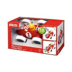 Brio BRIO, 30234, PLAY & LEARN RACING CAR, autíčko na batérie, smerové tlačidlá, od 18 mesiacov