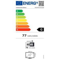 VERVELEY CONTINENTAL EDISON CELED32SA22B6, LED televízor HD 32 (81 cm), Android TV, 3xHDMI, 2xUSB, čierny.