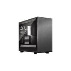 VERVELEY FRACTAL DESIGN Define 7 priehľadných sivých panelov z tvrdeného skla