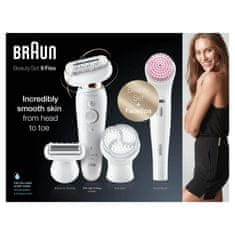 BRAUN Epilátor Braun Silk-épil 9 9-100, technológia Micro-Grip, o 40 % širšia hlava