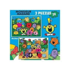 VERVELEY EDUCA, Puzzle, 2x20 Pán a pani