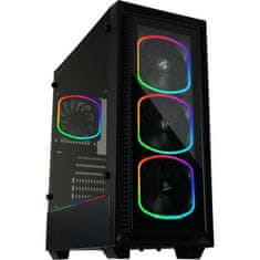 VERVELEY ENERMAX Ultra tichý ventilátor SquA RGB, X3 (UCSQARGB12P-BP3)