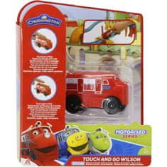 VERVELEY CHUGGINGTON, TOUCH & GO Wilson Toy Locomotive, kreslený minivláčik, aktivácia dotykom, hračka od 3 rokov