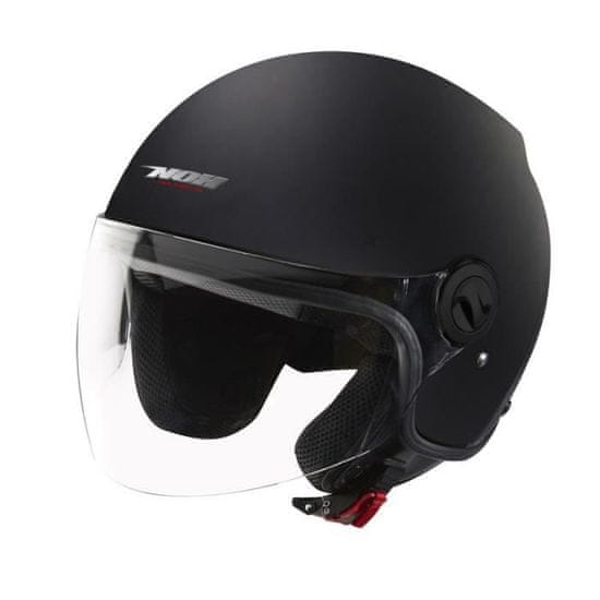 Nox Jet Helm Black S = 55-56 cm