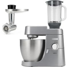 VERVELEY KENWOOD KVL4170S XL 6,7 l mixér + kovový sekáčik, strieborný