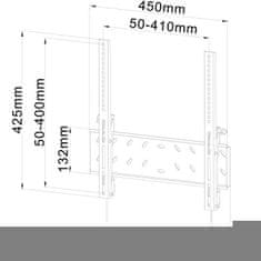 Inotek INOTEK PLB101M Stojan na TV s náklonom do 15°, TV od 23 do 37