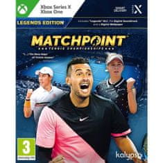 VERVELEY Matchpoint, Tennis Championships Legends Editions Hra pre Xbox Series X / Xbox One