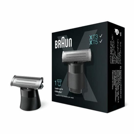 BRAUN Nabíjacia čepeľ Braun Series X pre zastrihávač, elektrický holiaci strojček, holiaca čepeľ, stylingová čepeľ, kompatibilné modely Series X, 1 ks.