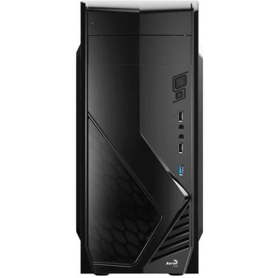 Aerocool PC skrinka Aerocool CS-1102, čierna, Medium tower