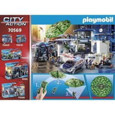 Playmobil PLAYMOBIL, 70569, Policajný vrtuľník a výsadkár