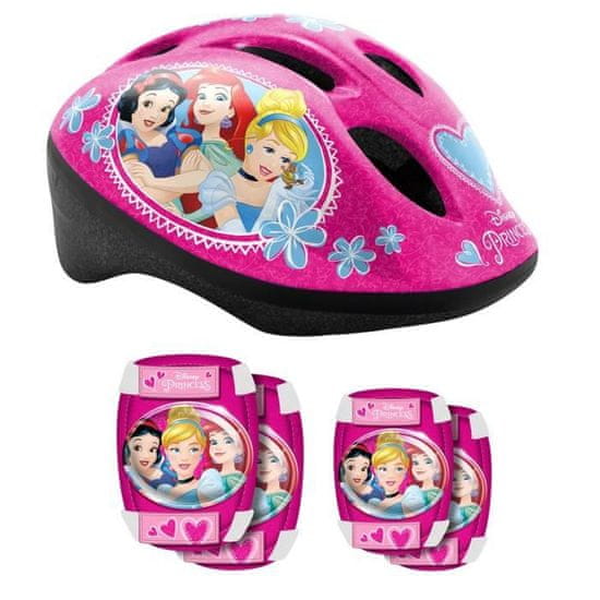 Stamp Prilba DISNEY SHOES + chrániče lakťov / chrániče kolien