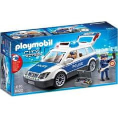 shumee PLAYMOBIL 6920 - City Action - Policajné auto s lampášom a sirénou