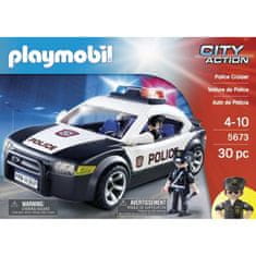 Playmobil PLAYMOBIL, 5673, Policajné auto