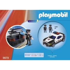 Playmobil PLAYMOBIL, 5673, Policajné auto