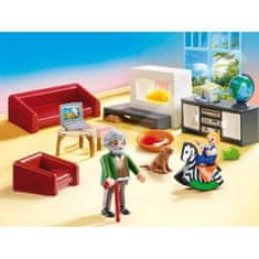 Playmobil PLAYMOBIL 70207, Obývacia izba s krbom