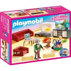 Playmobil PLAYMOBIL 70207, Obývacia izba s krbom