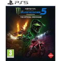 VERVELEY Oficiálna videohra Monster Energy Supercross 5 pre systém PS5