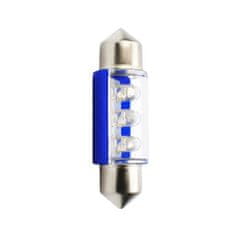 VERVELEY PLANET LINE Sada 2 LED žiaroviek, prenos C5W, 12 V, 0,40 W, 36 mm, modrá