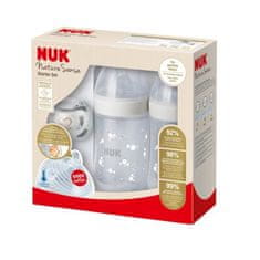 VERVELEY NUK Box 2 Bib Nature Sense 260ml S a M TC + 1 Genius juice 0-6m mix