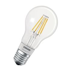 shumee OSRAM Smart + Connected LED žiarovka, E27 Standard, Stmievateľná teplá biela 5,5 W (= 50 W), Kompatibilná s Bluetooth Apple HomeKit