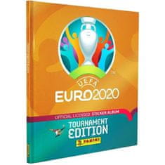 VERVELEY Samolepky UEFA EURO 2020 Tournament Edition 2021, sada 10 obalov + album zdarma