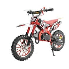 VERVELEY PRORIDER USA Mini Dirt Bike 50 cm3 2-taktný detský, červený