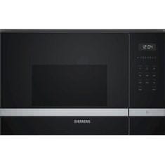 Siemens SIEMENS BF555LMS0 Vstavaný mikrovlnný gril, 25L, 900W, Príkon: 1450W