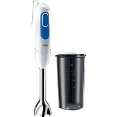 BRAUN Ručný mixér BRAUN MQ3000WH Smoothie Plus, bielo-modrý