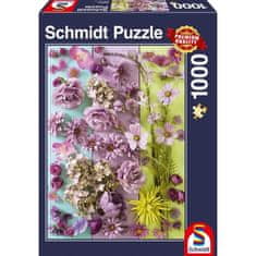 VERVELEY Puzzle fialové kvety, 1000 dielikov