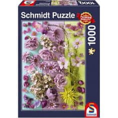 VERVELEY Puzzle fialové kvety, 1000 dielikov