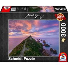 VERVELEY Puzzle Nugget Point Lighthouse, The Catlins, Južný ostrov, Nový Zéland, 3000 dielikov