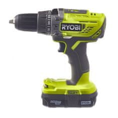 VERVELEY RYOBI One + Duo príklepová vŕtačka + 18V akumulátorový príklepový vŕtací skrutkovač, R18PDID2-252S, 2 a 5 Ah batérie, úložná taška