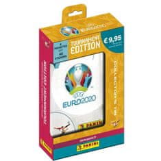 VERVELEY Samolepky UEFA EURO 2020 Tournament Edition 2021, kovová krabička s 8 vreckami