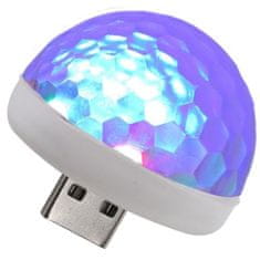 VERVELEY Svetelný a tmavý EVENT 4 Astro USB 4 x 0,5 W RGB s USB konektorom