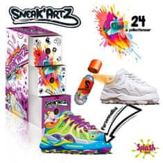 shumee Sneak'Artz Shoebox, 2 prispôsobiteľné tenisky + príslušenstvo, náhodný model