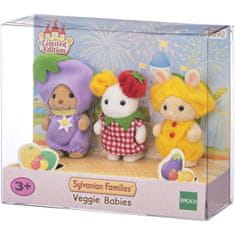 VERVELEY Sylvanian Families, Trojuholníkové zeleninové kostýmy