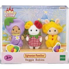 VERVELEY Sylvanian Families, Trojuholníkové zeleninové kostýmy