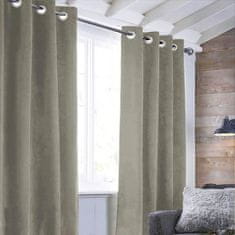 VERVELEY Švédska záclona, 100% polyester, sivá, 140x250 cm