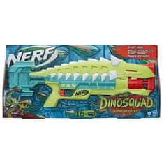 VERVELEY Šípkový blaster Nerf DinoSquad Armorstrike, otočná hlaveň na 8 šípok, 16 šípok Nerf Elite, dizajn Ankylosaurus