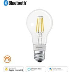 LEDVANCE Žiarovka LEDVANCE SMAR + Bluetooth Standard Wire, 60 W, E27, variabilný výkon